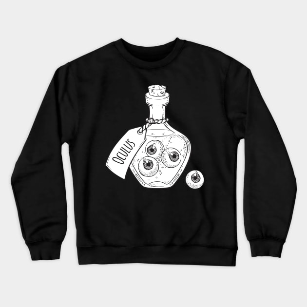 Eyes Art Crewneck Sweatshirt by Wanderer Bat